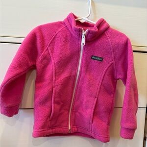 Columbia Vibrant Pink Fleece Jacket
